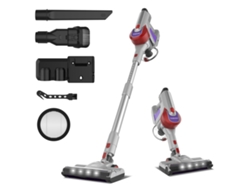 Aspirador De Pó Vertical Sem Fio Tasvac S8 Red Com Visor Led E Escova De Rolo Macia.