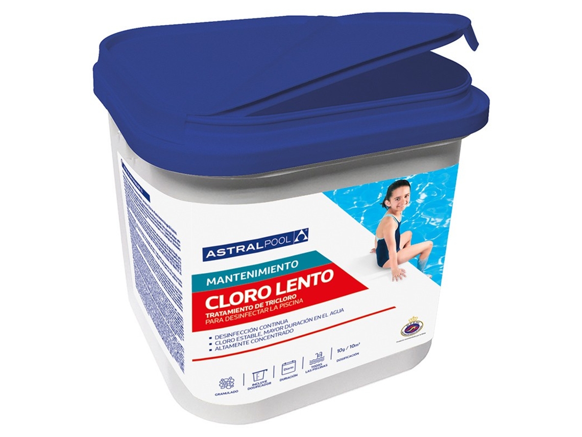 Cloro Lento Granulado ASTRALPOOL 5 Kg