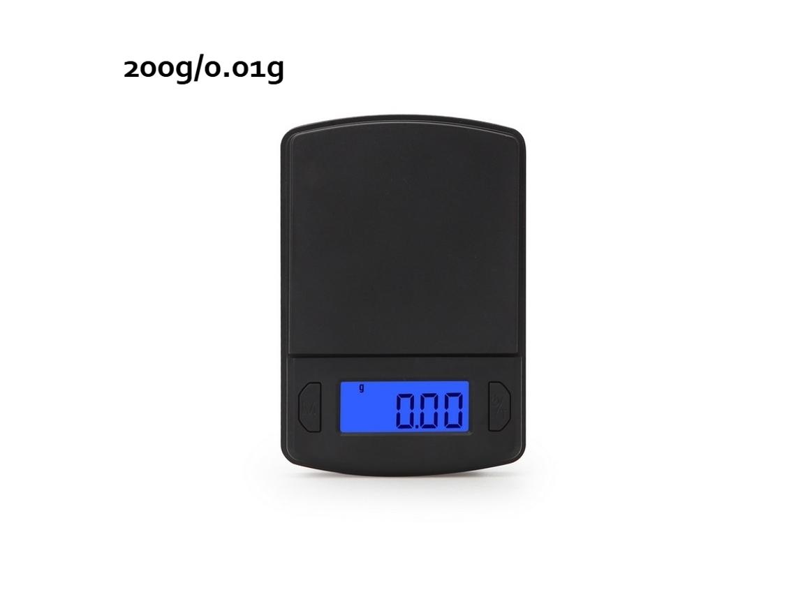 Escala Electrónica Portátil 200gx 0.01g De Precisión De La Mini Escala De Cocina Saisiyiky