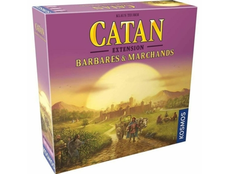Juego Colectivo ASMODEE Catan - Expansion: Barbarians & Merchants (Edad Mínima Recomendada: 10 años - Idioma: Francés)