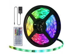 CUICH 5050-30 Tira LED RGB con Control y Fuente de Alimentación (5 Metros)