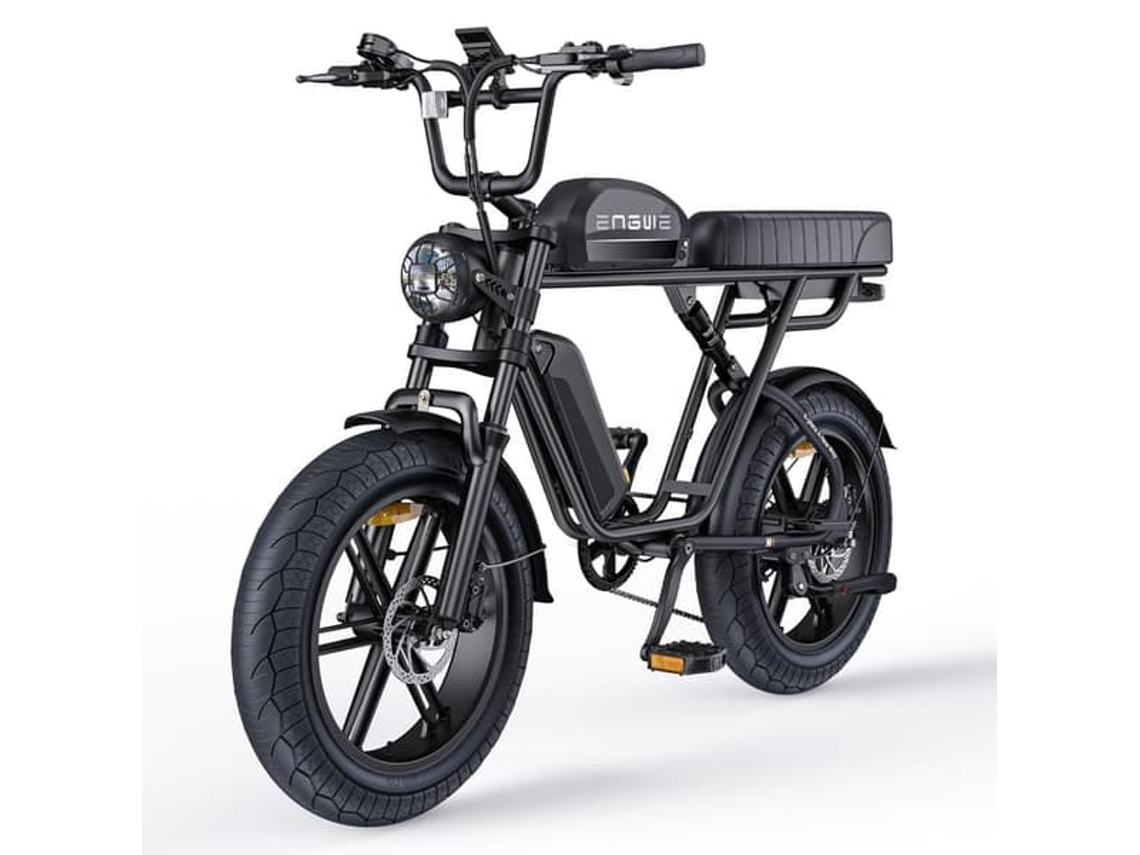 Bicicleta Eléctrica Engwe M1 Para Adultos, 250 W, Doble Batería, 170 Km De Autonomía, Neumáticos Anchos De 20", Asiento Doble