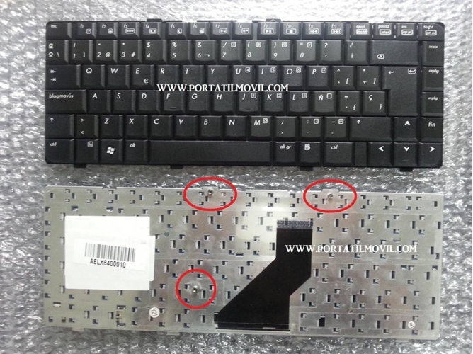 Teclado para HP Pavilion Dv6000 Dv6100 Dv6700 Dv6800 Aeat1L00110 441427-161