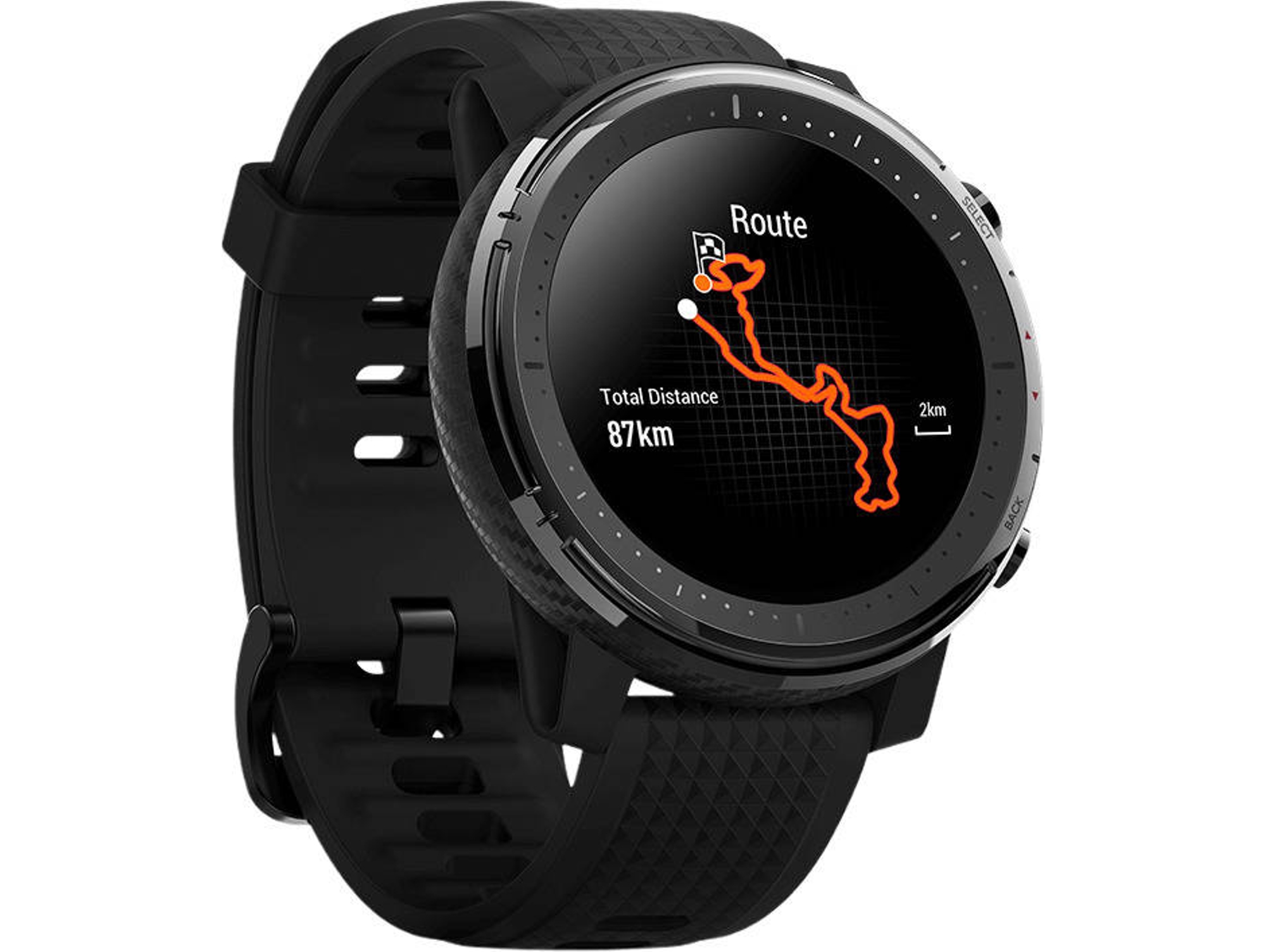 Smartwatch AMAZFIT Stratos 3 Negro Worten.es