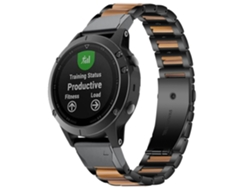 Correa Acero para Garmin Instinct Crossover Quartzo