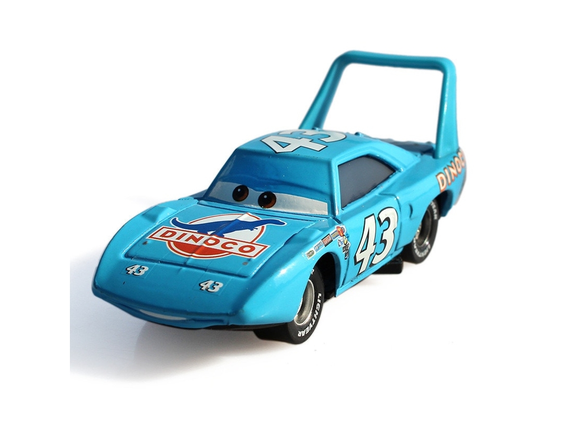 Disney pixar cars toy lightning mcqueen the king mack uncle truck 1:55 diecast metal car toys for children birthday gift