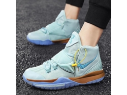 Zapatillas De Baloncesto Vyq Para Adolescentes, Antideslizantes, De Caña Alta, Transpirables, Con Protección Para El Tobillo.