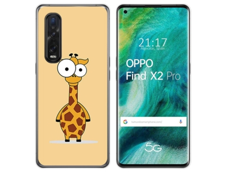 Carcasa Oppo Find X2 Pro TUMUNDOSMARTPHONE Dibujos Multicolor