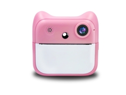 Cámara Fotográfica Compacta Para Niños Con Impresión Térmica-Rosa CHRUI