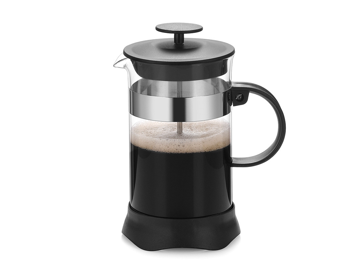 Especificaciones de la cafetera de émbolo de vidrio (600 ml)