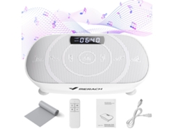 Plataforma vibratoria potente MERACH para entrenamiento cuerpo completo, desarrollo muscular, tonificación, control automático, plataforma vibratoria