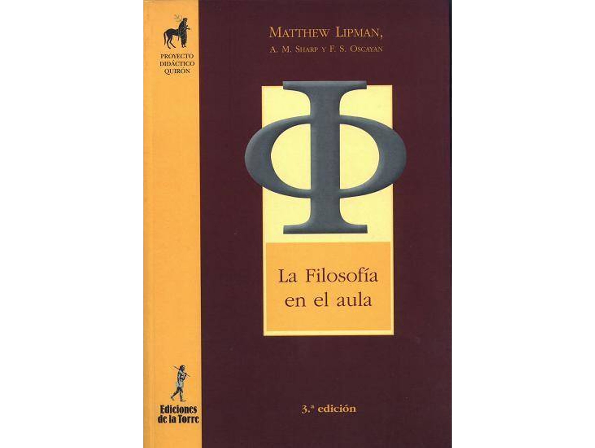 Libro La Filosofía En El Aula de Mathew Lipman (Español)