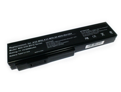 Batería 11.1V 5200Mah Asus G50 L50 M50 M51 M70 X55
