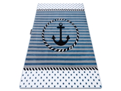 Alfombra DYWANY LUSZCZOW Petit Marine (Azul - 180 x 270 cm - Polipropileno)