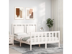 Cama Sin Colchónblanca Lovely Home Blanco (120x200)