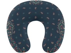 Almohada Viaje Cuello: Lavable Espuma Viscoelástica Viscoelástica Fácil Relajación Cómodos Familia.brfácil