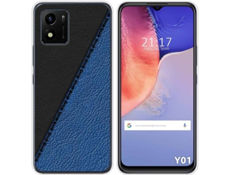 Carcasa Vivo Y01 TUMUNDOSMARTPHONE Dibujos Cuero 02 Multicolor