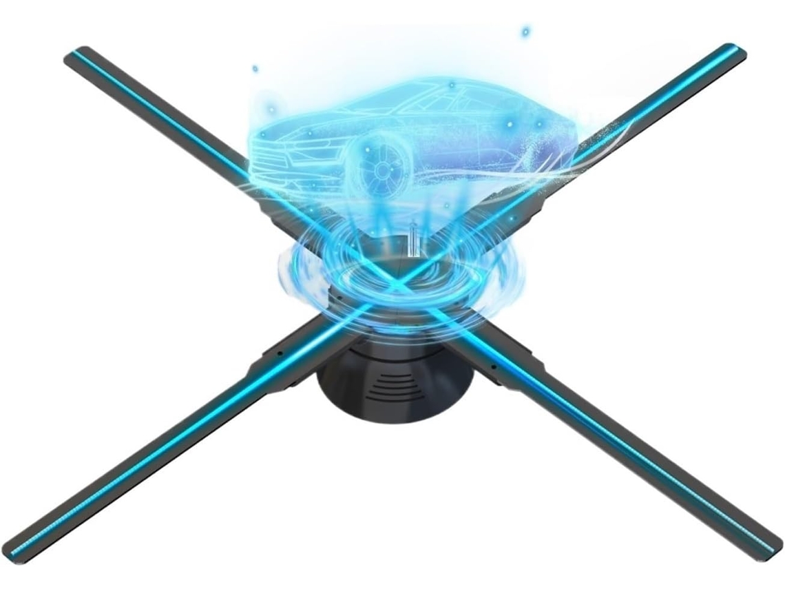 Proyector De Ventilador Holográfico 3d Ventilador Holográfico 56cm/22.1