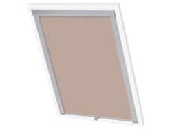 Maison Exclusive - Persiana Opaca Enrollable Beige Mk08