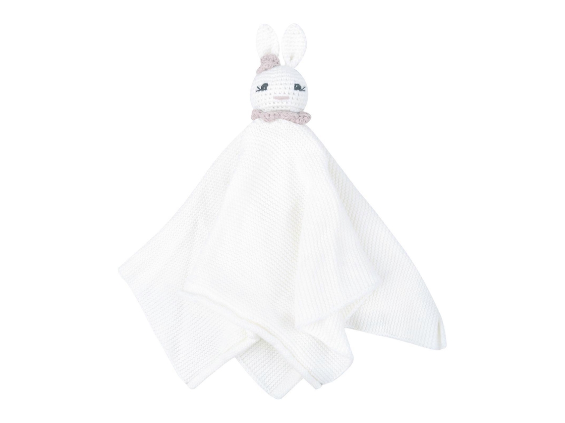 Babero de punto con diseño de conejo para lactancia, toalla de seguridad para niños y niñas, toalla transpirable para calmar el ánimo de los niños C1