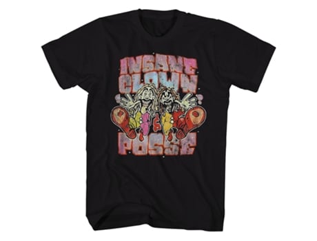 Camiseta ROCKINSTONE Insane Clown Posse Juggalo Funhouse Supershow Insane Clown Posse (Algodón - XXXL)