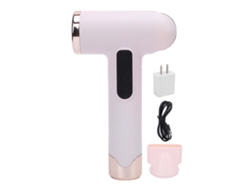Secador De Pelo Inalámbrico De 200 W Y 100 000 Rpm, Carga Usb, Secado Rápido, Portátil, Color Rosa, Enchufe Estadounidense.