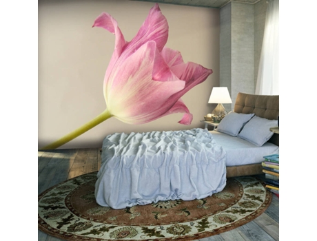 Papel de Pared ARTGEIST Rosa Tulip (350x270 cm)