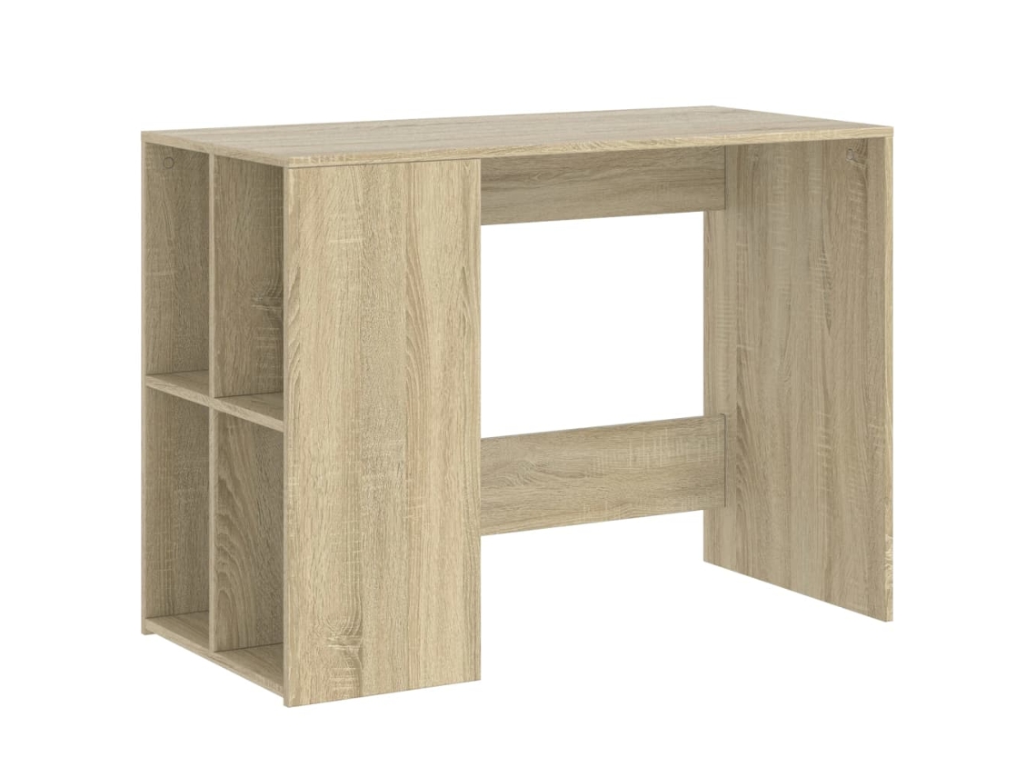Escritorio VIDAXL Marrón Madera contrachapada (102x50x75 cm)
