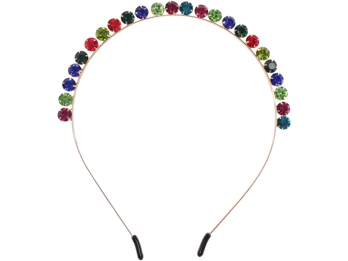 Conjunto De 3 Faixas De Cabelo Modernas Para Mulheres - Faixas De Cabelo Elegantes E Confortáveis Com Strass Para Festas E Ocasiões Especiais.