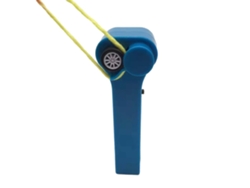 Lançador De Corda Portátil Brinquedo Elétrico Divertido Presente Ideal Para Crianças