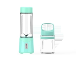 Mezclador De Smoothies Portátil, 600 Ml, Usb Recargable, Batería De 4000 Mah, 31,7 X 9,9 X 9,9 Cm, Negro