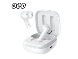 (blanco) Auriculares Bluetooth 5.3, Cancelación Activa De Ruido, Micrófono, Baja Latencia, Batería De 30 Horas De Duración.