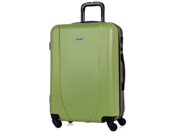 Maleta de Viaje Mediana ITACA Abs Texturizado Verde (50x75x30 cm - 70 L)