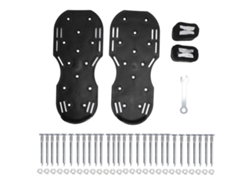 Sandalias De Espinas Para Jardín Con Hebilla De Metal Para Arar Césped Manualmente