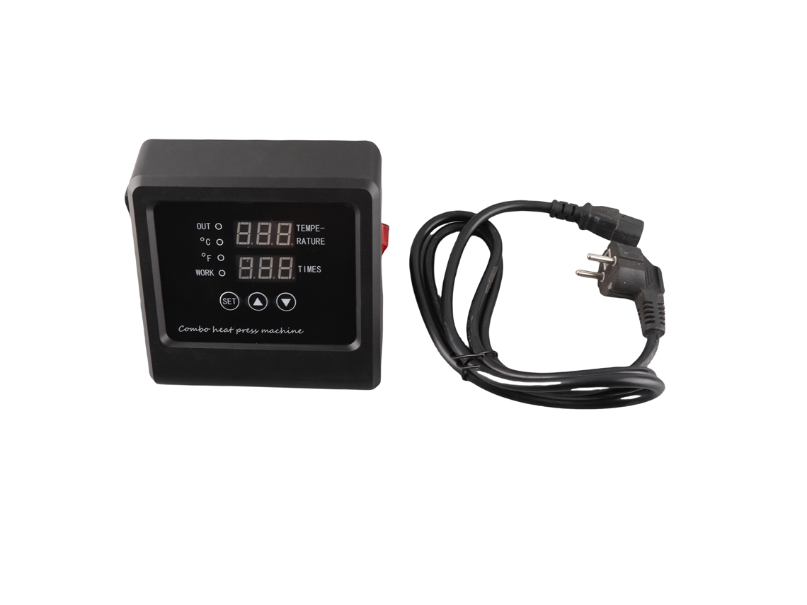 Caja De Control Digital Con Led Para Máquina De Prensado Térmico Multifuncional Para Camisetas/platos/gorras/tazas - Transferencia Por Sublimación