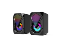 Altavoces De Juegos Usb 2.0 6w 2.0 Altavoces Multimedia Para Computadora, Altavoces Para Juegos Con Conectividad Aux Gusshious