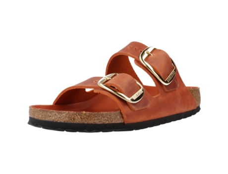 Zapatos de Mujer BIRKENSTOCK Arizona Big Buckle Tecido Naranja (36)
