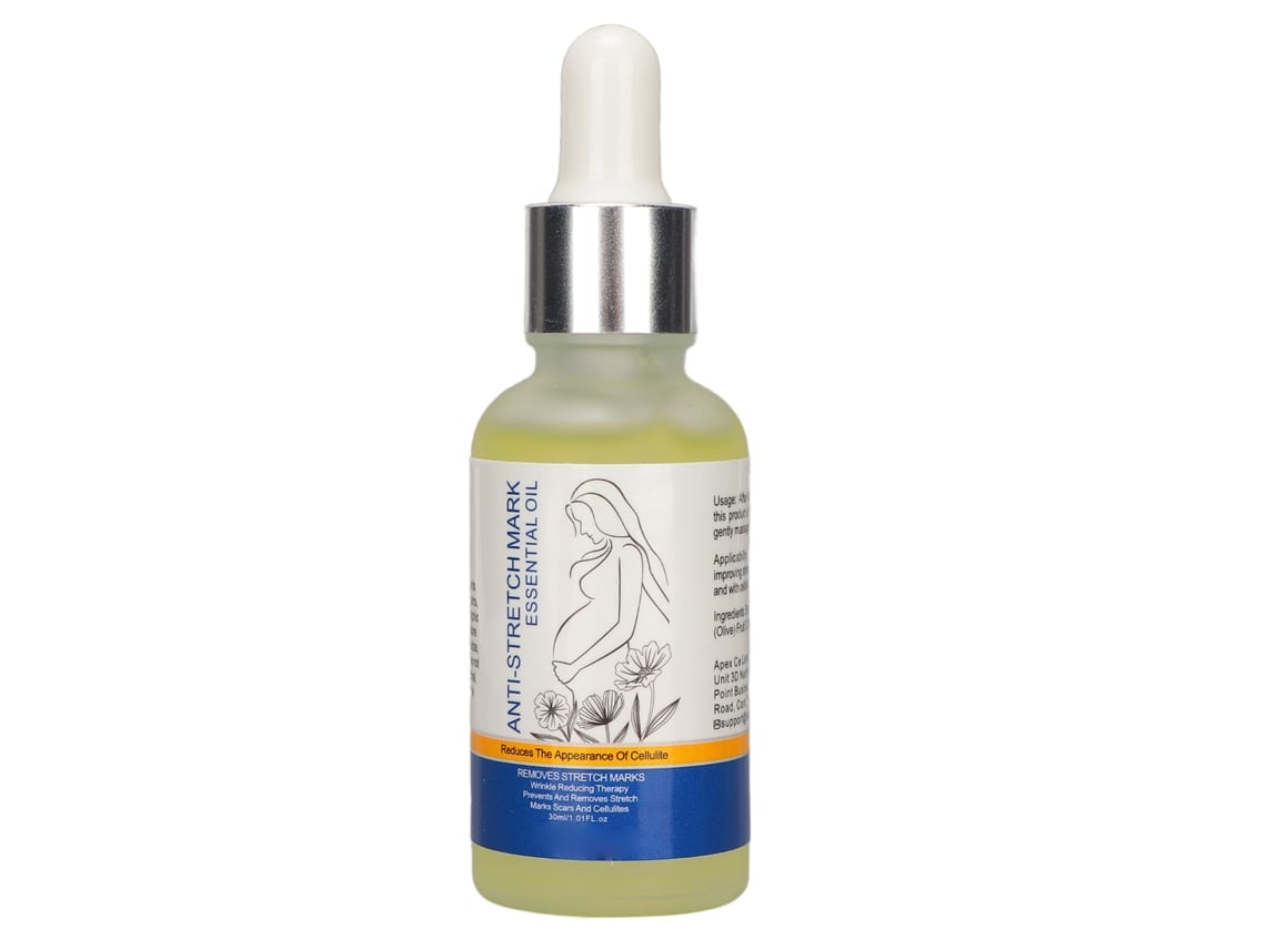 Óleo Contra Estrias 30ml Com Extratos Vegetais Para Gravidez