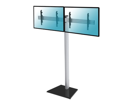 Soporte de suelo para 2 TV 50"-55", Altura 240 cm