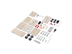 4 Sets Puzzle Madera 3d Excavadora Tanque Generador Manual Juguete Niños