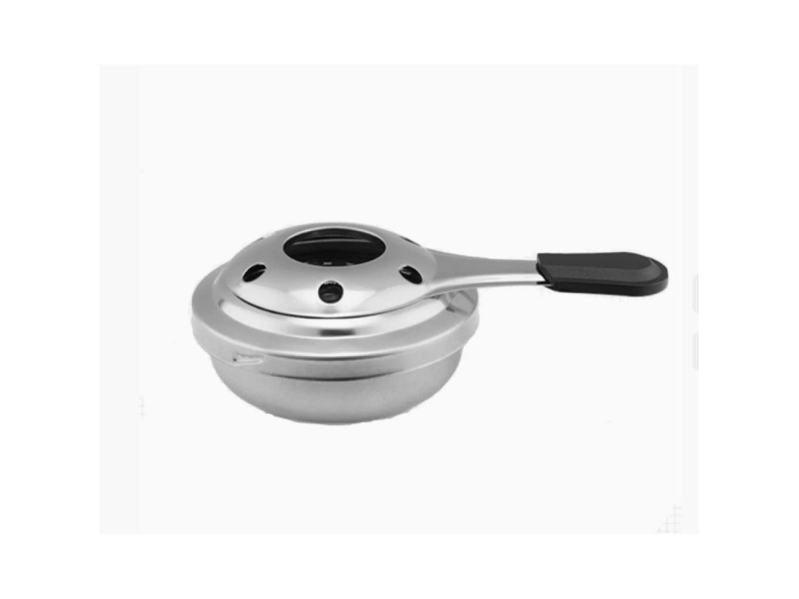 Mini estufa de alcohol ecológica, equipo de cocina portátil para acampar, hacer senderismo y preparar café, ideal para fondue.