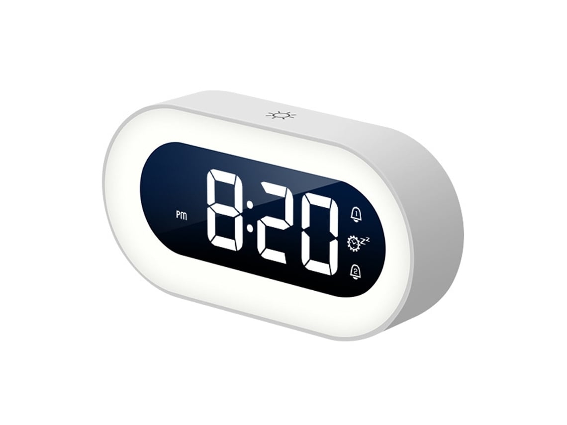 Reloj Despertador Led Para Mesita De Noche De Estudiante, Reloj Electrónico Luminoso, Reloj De Escritorio Para Interiores*