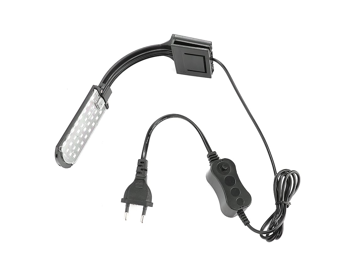 2026-luz Led Para Acuario Con Pinza, Lampara Para Plantas Acuaticas, 220v, Luz Para Tanque De Peces