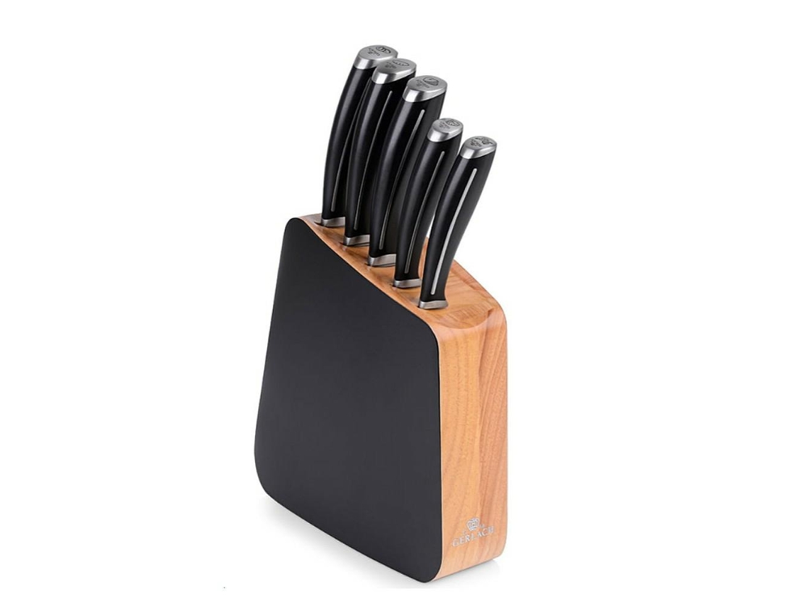 Gerlach (en alemán). Juego de cuchillos de cocina de 5 piezas. Ático.