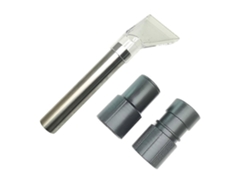 Accesorio extractor de aspiradora para alfombras de 38 mm con boquilla transparente. Herramienta para aspirar tapicerías, detalles de automóviles y limpiador de alfombras.