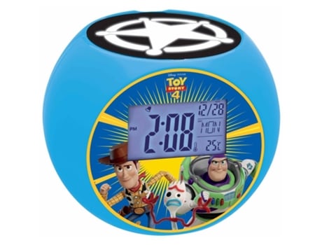Radio Despertador DISNEY con Proyector Toy story