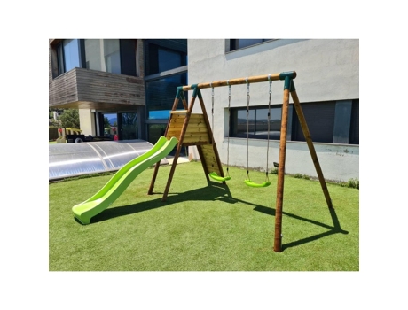 Parque Infantil Masgames Mauna Loa L Madera Redonda MASGAMES OUTDOOR GAMES