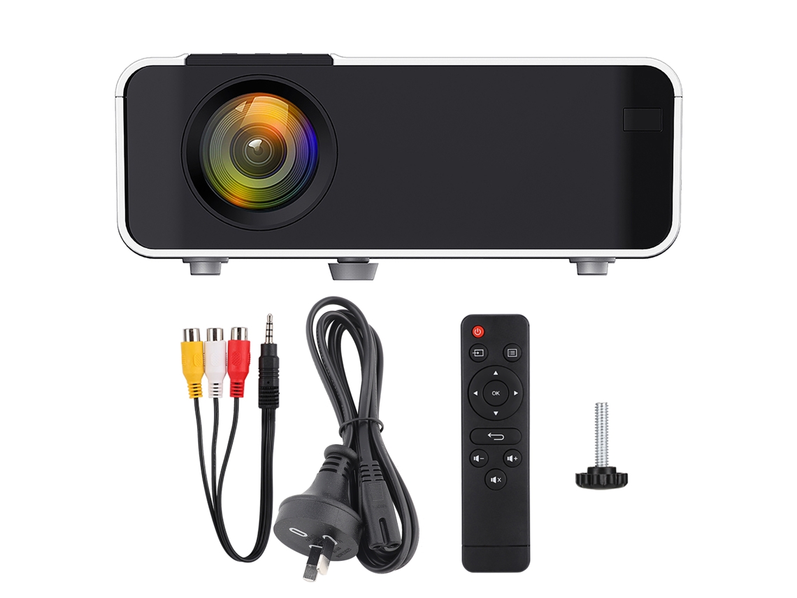 Proyector LED portátil Ultra HD 1080p