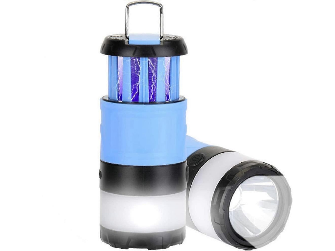 Linterna LED portátil recargable USB e impermeable para camping