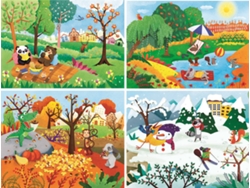 Puzzle CLEMENTONI 4 Estaciones (20 Piezas)